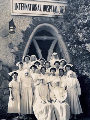 万国病院（神戸海星病院の前身）の様子 1950年代の画像05
