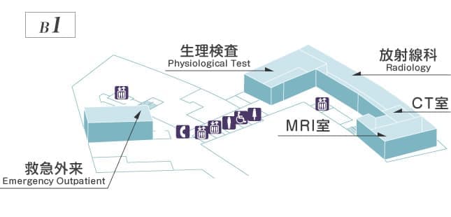 フロアマップ B1F 画像